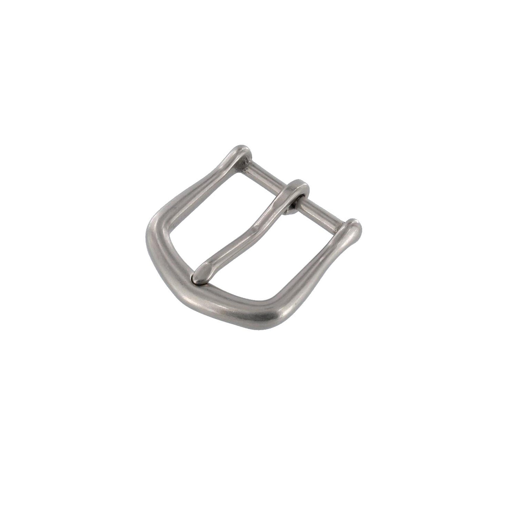 1 1/2" Raven Classic Belt with Derby Cocktail Buckle in Matt Nickel