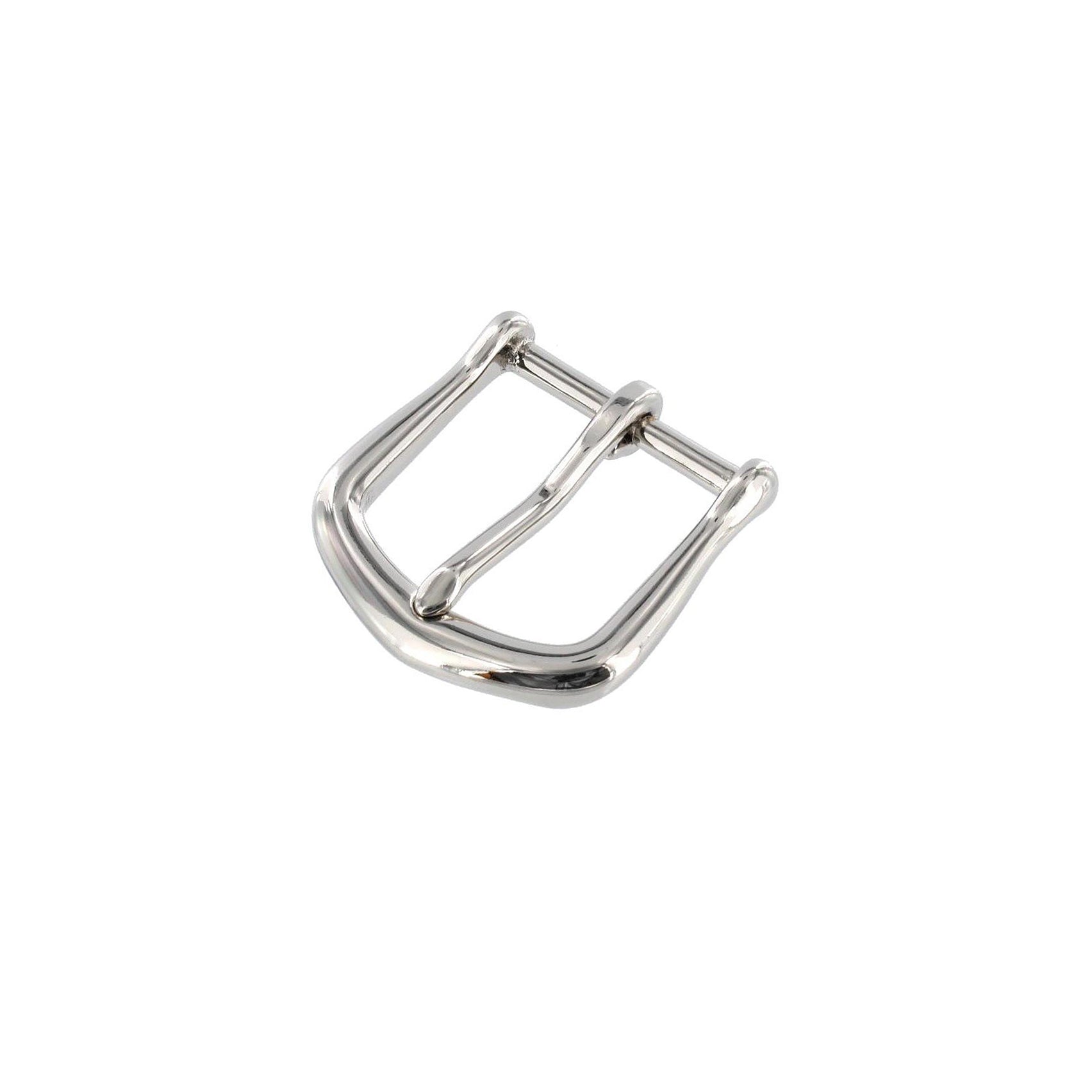 1 1/2" Slate Seasonal Belt with Derby Cocktail Buckle in Polished Nickel