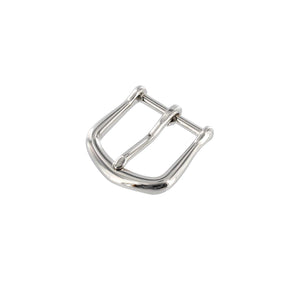 1 1/2" Slate Seasonal Belt with Derby Cocktail Buckle in Polished Nickel