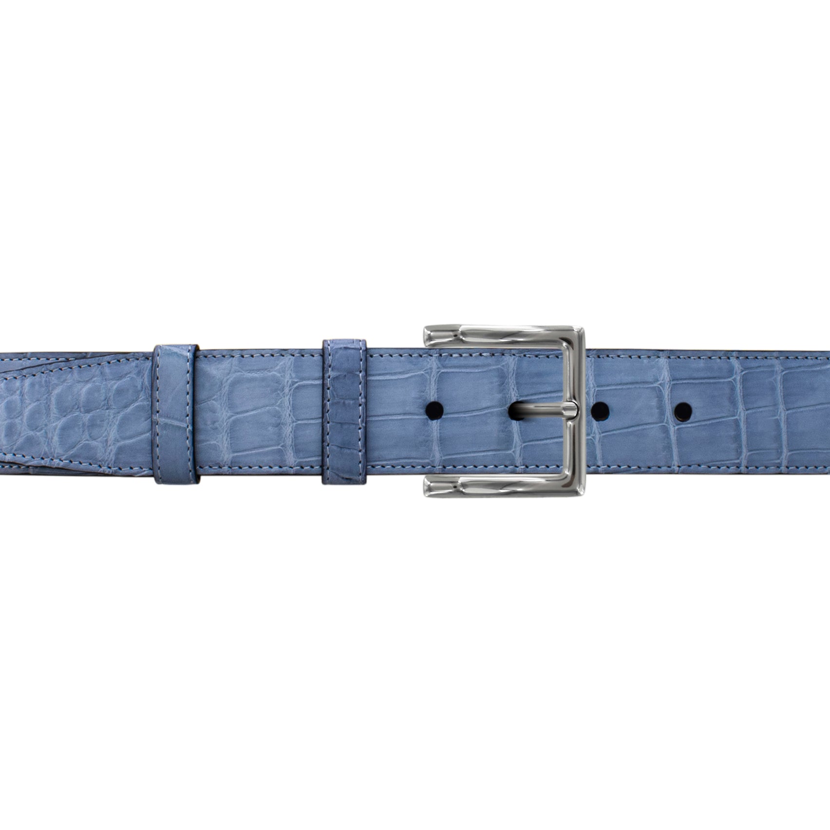1 1/2" Arctic Classic Belt with Regis Dress Buckle in Polished Nickel
