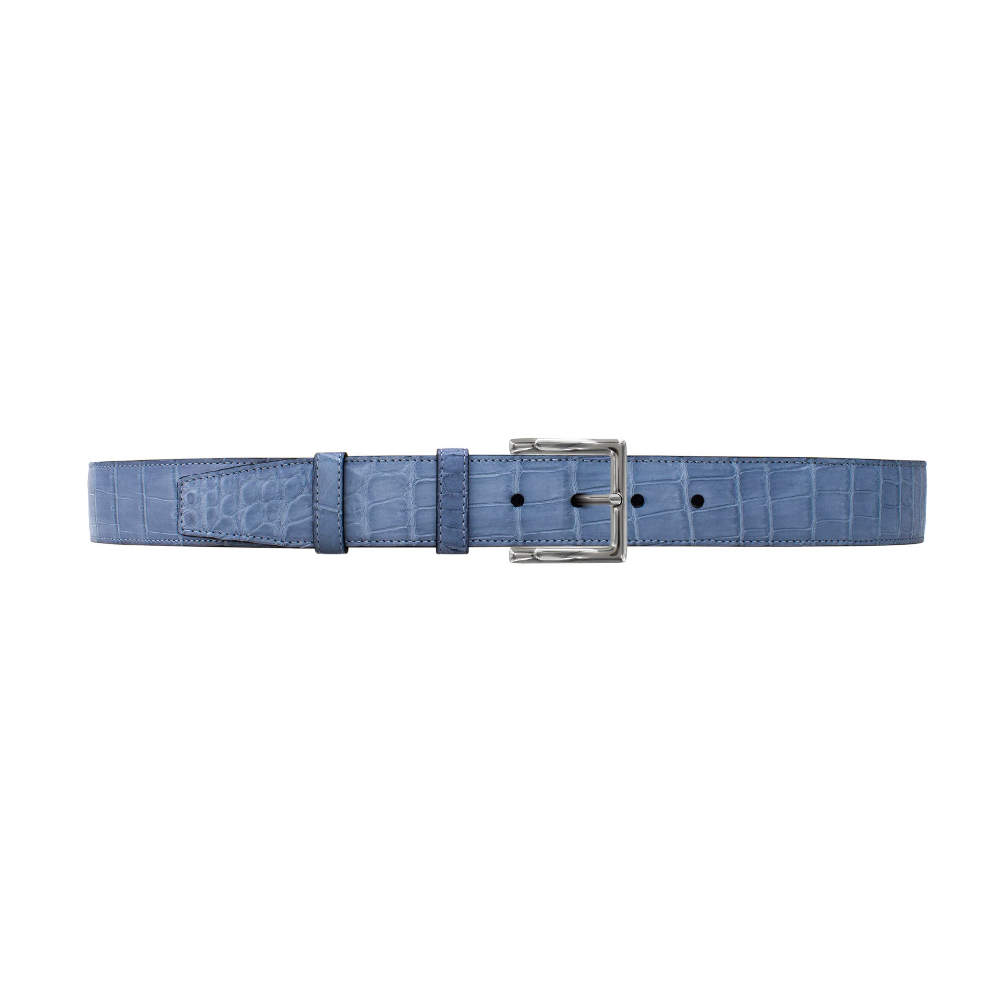 1 1/2" Arctic Classic Belt with Regis Dress Buckle in Polished Nickel