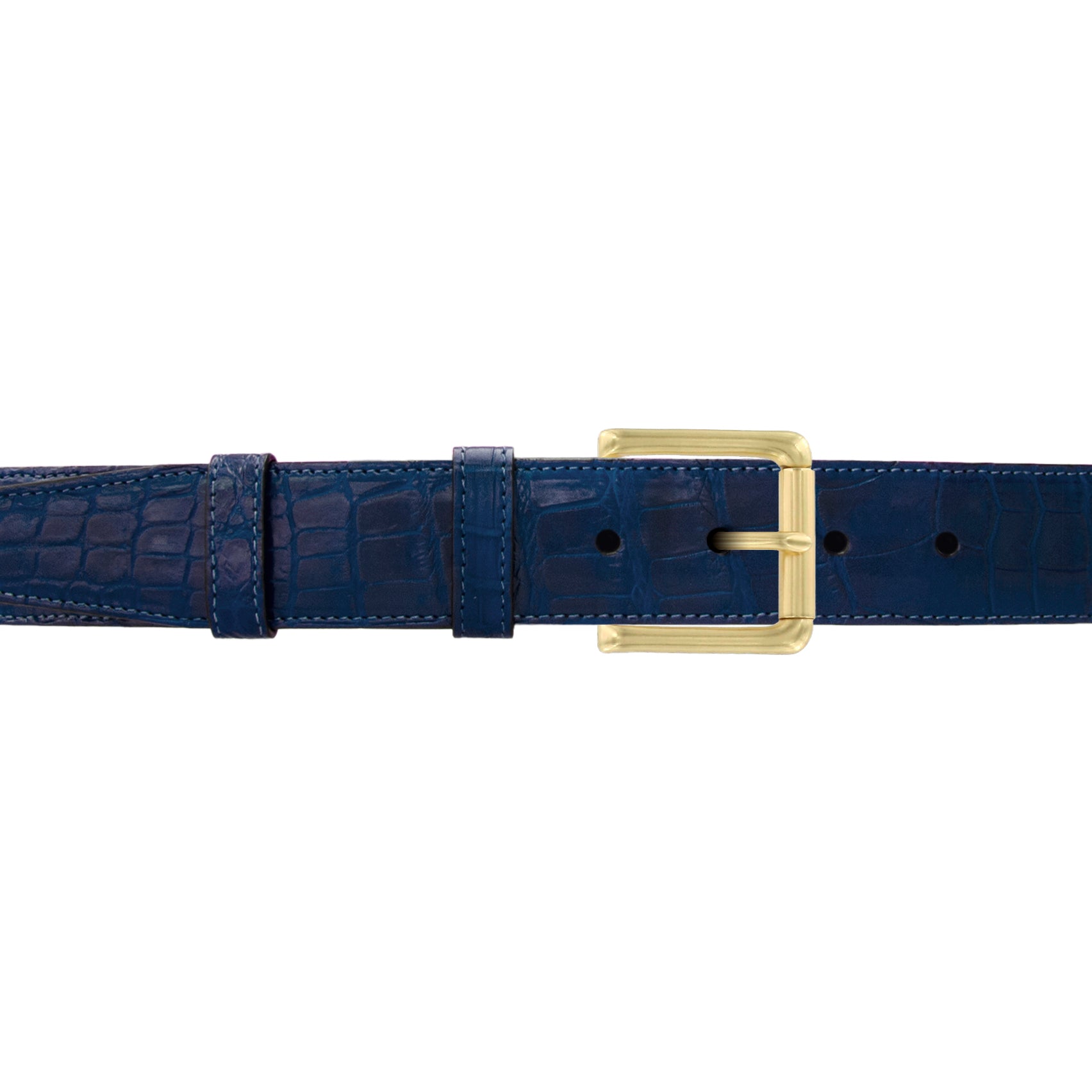 1 1/2" Royal Seasonal Belt with Austin Casual Buckle in Brass