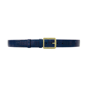 1 1/2" Royal Seasonal Belt with Crawford Casual Buckle in Brass