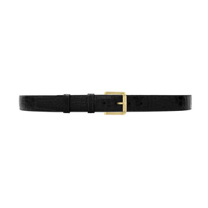 1 1/4" Raven Classic Belt with Austin Casual Buckle in Brass