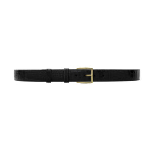 1 1/4" Raven Classic Belt with Winston Dress Buckle in Brass