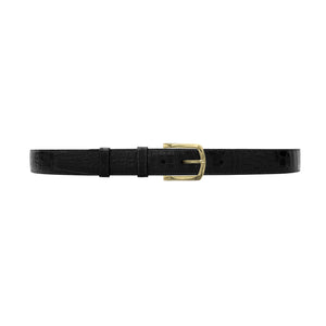 1 1/4" Raven Classic Belt with Sutton Dress Buckle in Brass
