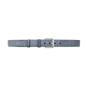 1 1/4" Slate Seasonal Belt with Austin Casual Buckle in Polished Nickel