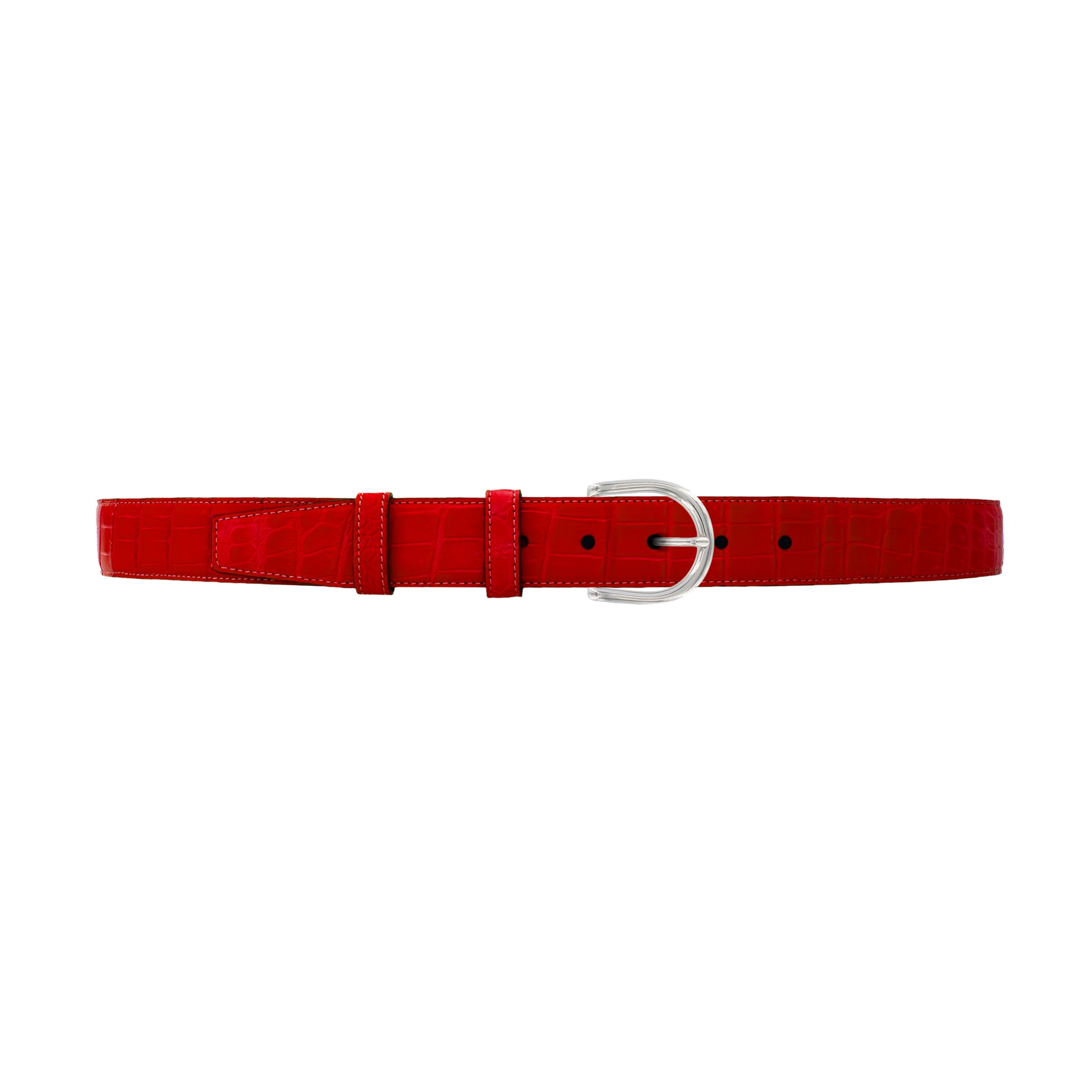 1 1/4" Candy Seasonal Belt with Denver Casual Buckle in Polished Nickel