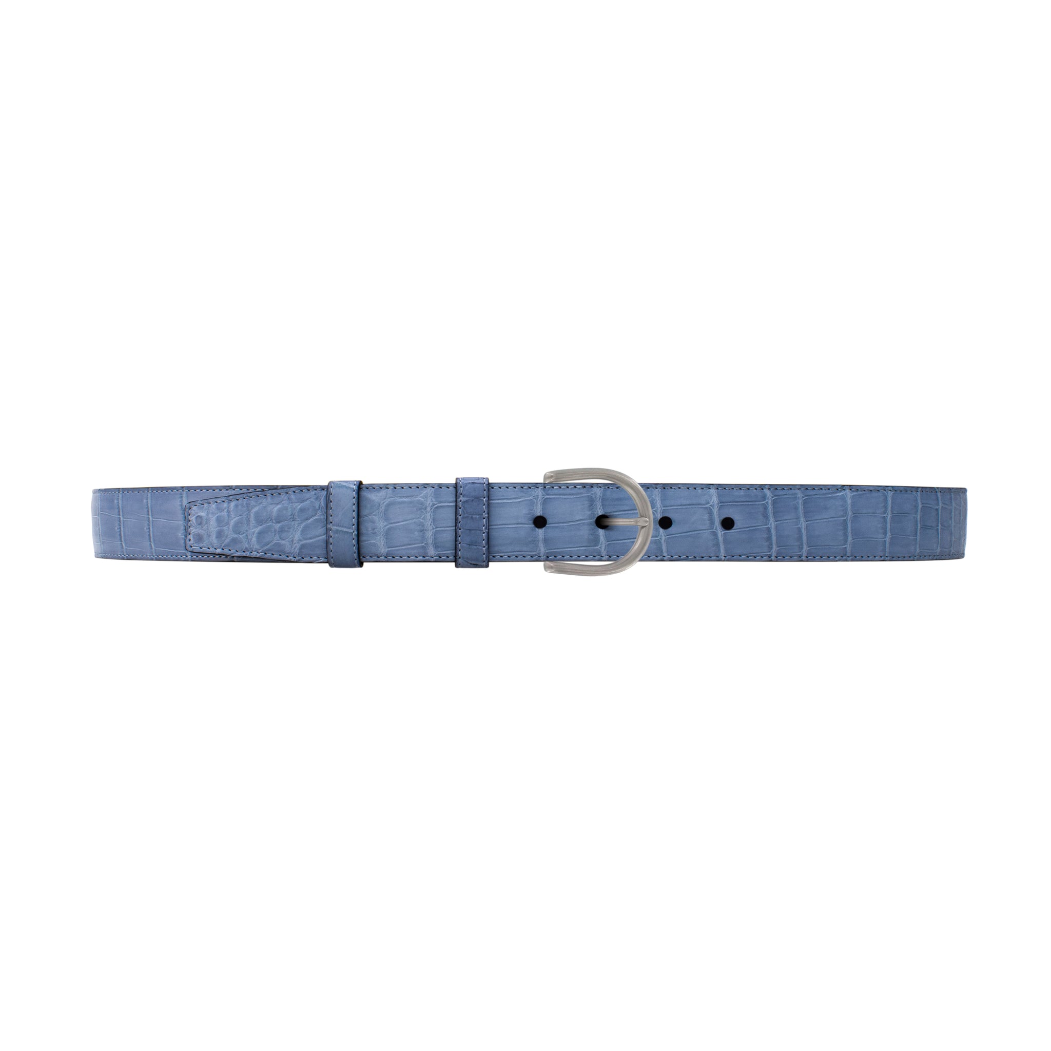 1" Arctic Classic Belt with Denver Casual Buckle in Matt Nickel
