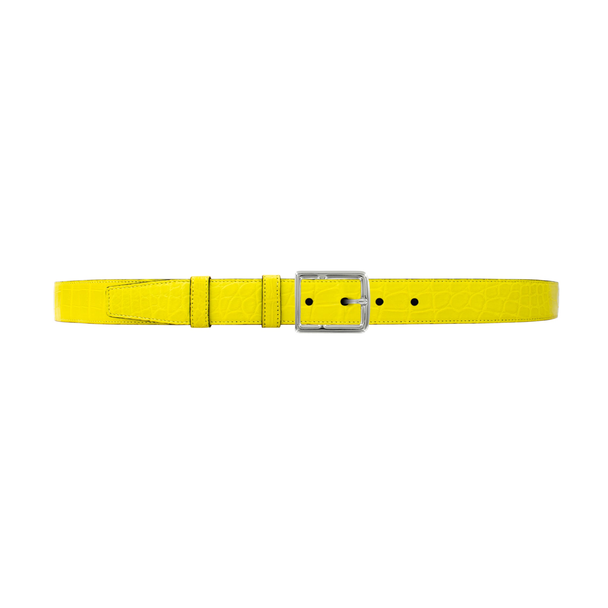 1" Canary Seasonal Belt with Crawford Casual Buckle in Polished Nickel