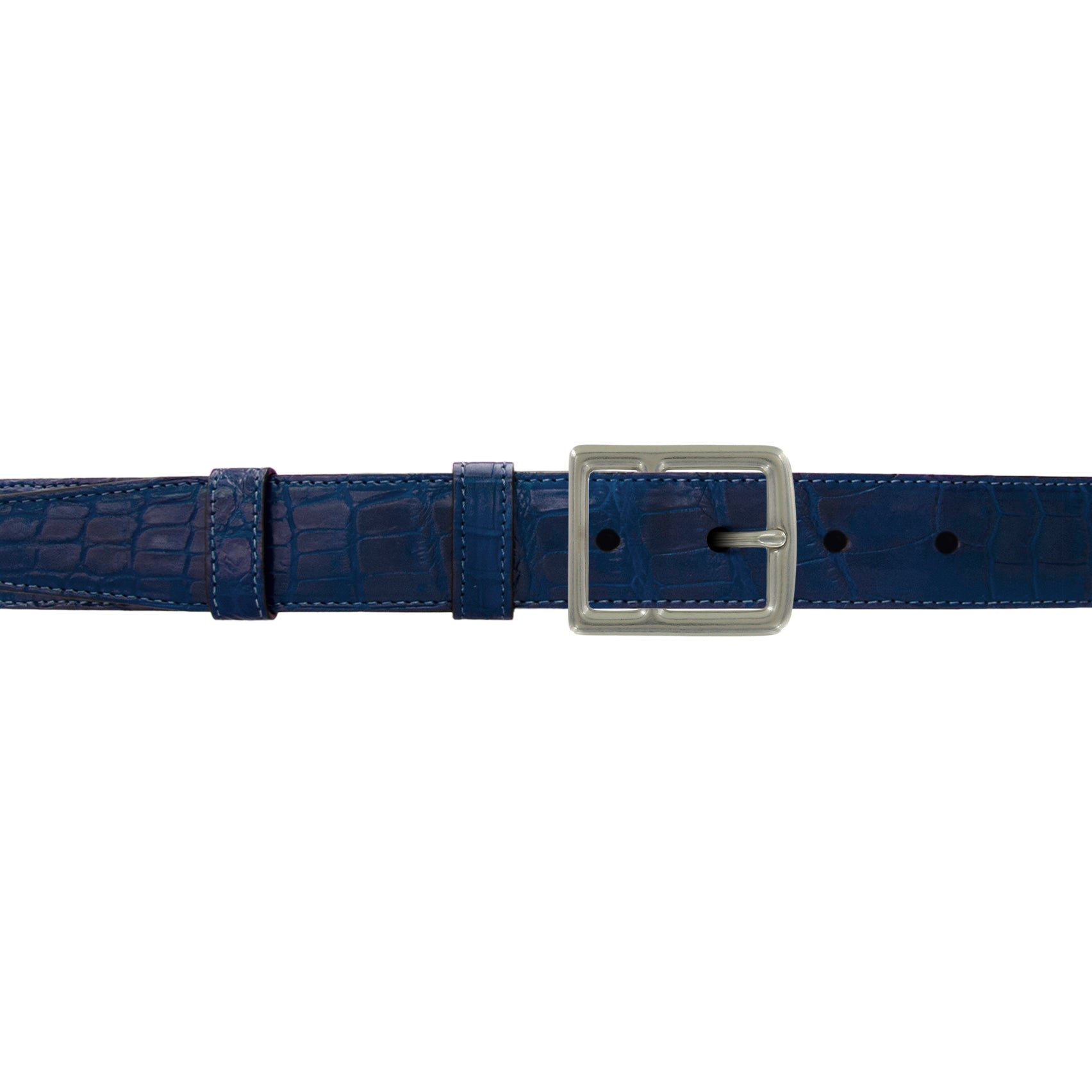 1" Royal Seasonal Belt with Crawford Casual Buckle in Matt Nickel