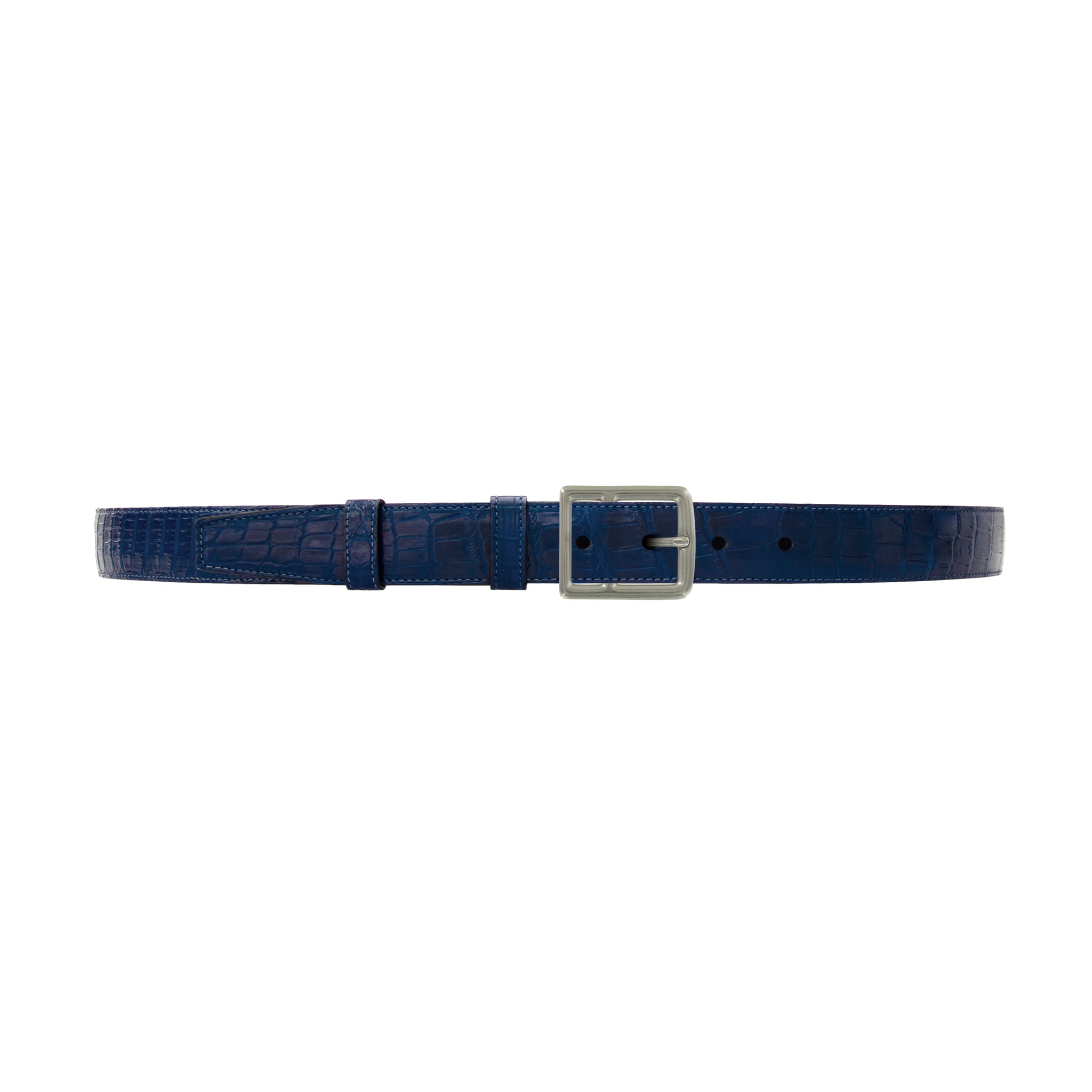 1" Royal Seasonal Belt with Crawford Casual Buckle in Matt Nickel
