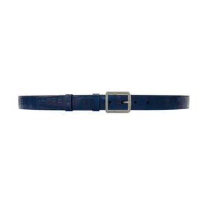 1" Royal Seasonal Belt with Crawford Casual Buckle in Matt Nickel