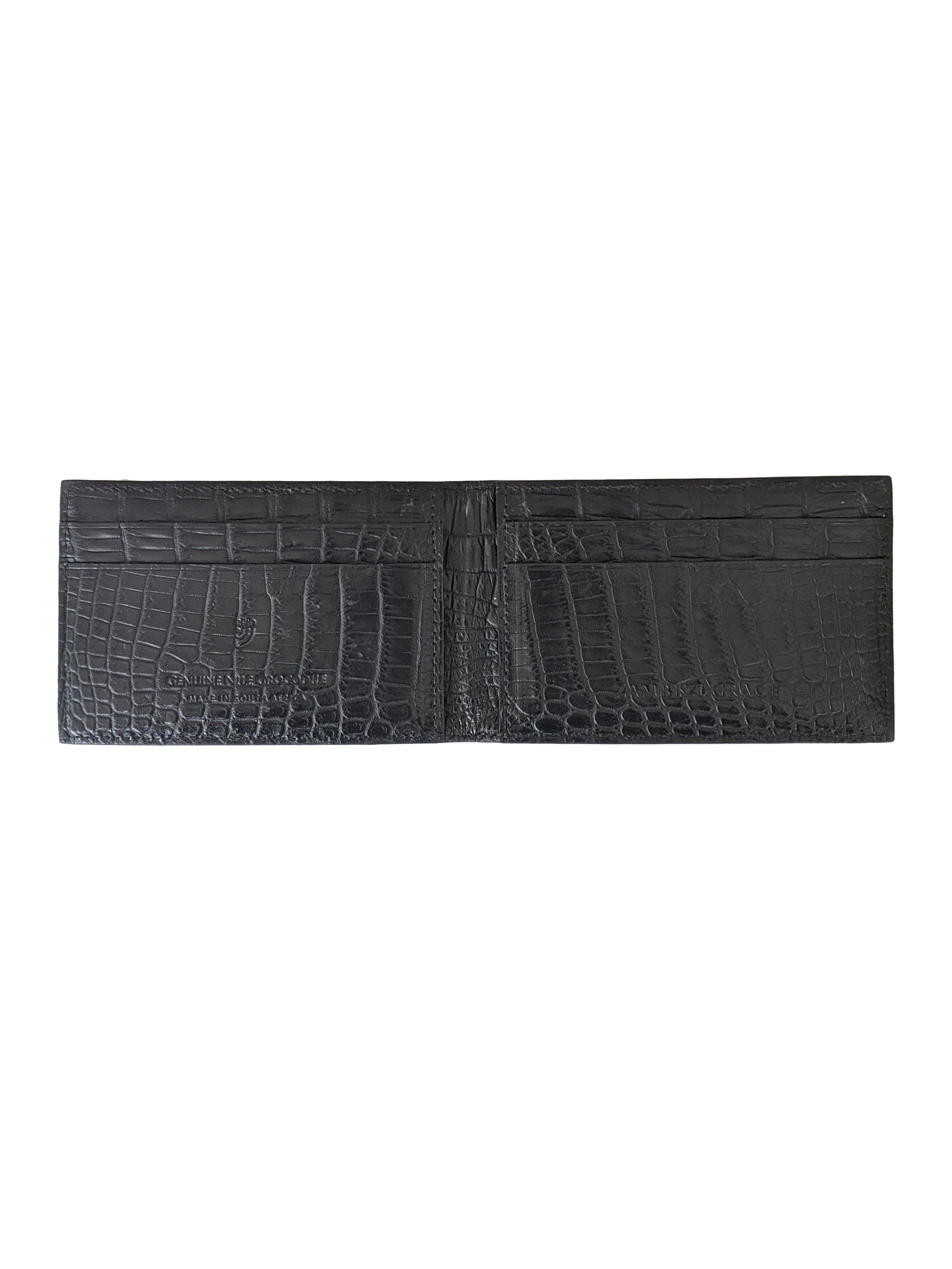 Super Slim Wallet - Black [Hornback]