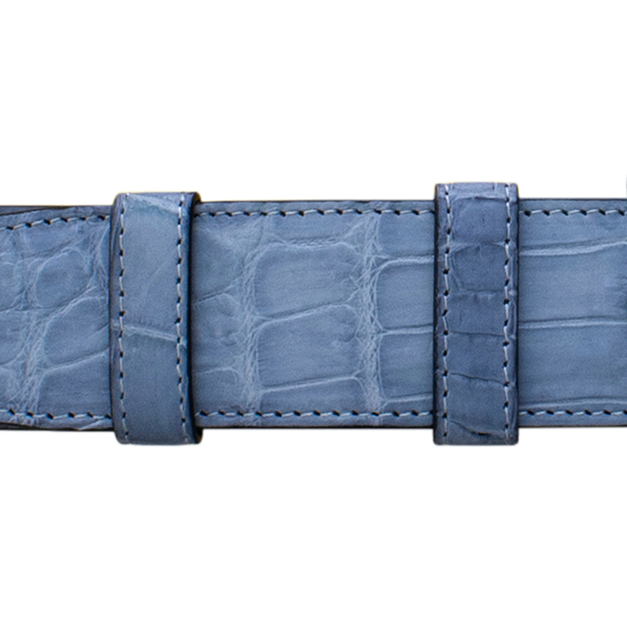 1 1/2" Arctic Classic Belt with Regis Dress Buckle in Polished Nickel