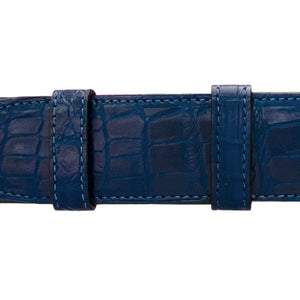 1 12" Royal Seasonal Belt with Oxford Cocktail Buckle in Brass