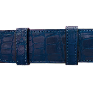 1 1/2" Royal Seasonal Belt with Oxford Cocktail Buckle in Brass